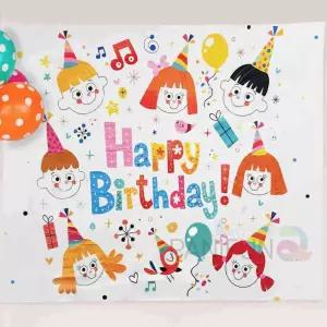 생일 패브릭포스터 이벤트생일축하용품 홈파티 꾸미기 이벤트 키즈 소품 데코 준비 룸꾸미기