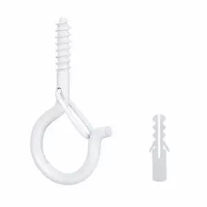 천장 WBP963Y2 벽 후크 버클 고리 스크류 나사 못 10P DD-11576