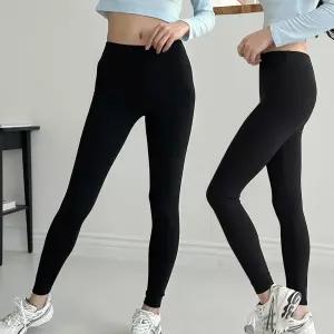 여성 편안한 밴딩 겨울 기모 안감 베이직 기본 레깅스따뜻한 조깅 7부 요가 운동 기능성 치마 봄레깅스 필
