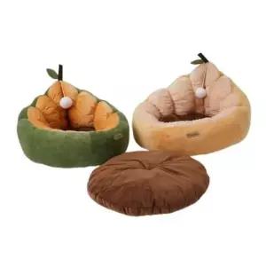 [반려] 강아지 아보카도 쿠션 대형 1P 고양이 공놀이 방석