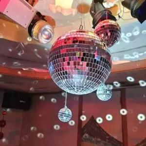 미러볼 중형 파티 조명 장식 지름10cm