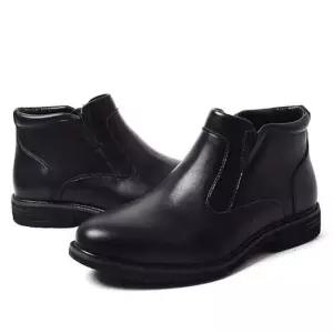 클래식 모던 남자 구두 가죽 댄디 집업 앵클부츠 남자구두
