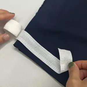 [RIZPICK]바지기장줄이기 밑단 수선 테이프 화이트