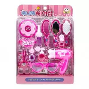 펭글이 미니미 헤어샵공주놀이 인형 패션 장난감 여아선물 역할 완구 소꼽 미용 엄마 미용실