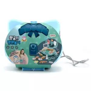 펭글이 병원놀이가방진찰 세트 직업 체험장난감 역할 주사 진료