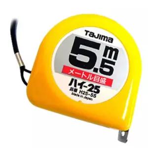 타지마 줄자 다용도 거리 측정기 수동 5.5m 25mm55M