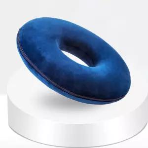 메모리폼 도넛 디자인 지칠 임산부 바른자세 방석 치질 산모 쿠션 도너츠 사무실 의자 엉덩이 꼬리뼈 차량