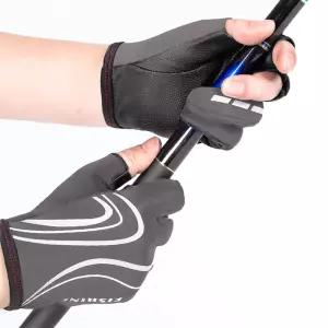 슈퍼 그립 3컷 낚시 장갑그레이 등산 스포츠장갑 생활용품