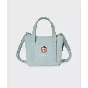 WHO.A.U Steve Denim Mini Tote Bag WHBGG2323A 253844