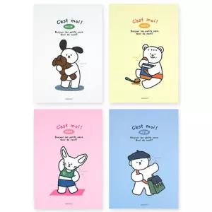 꼬망 미니노트 12개디자인 수첩 낙서장 심심풀이 스트레스해소 놀이 판촉물 메모