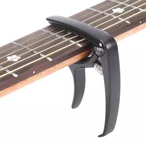 통 기타 카포 무광 블랙