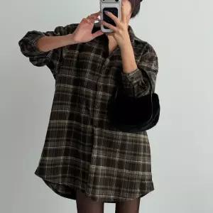 [신상오픈런]여성 체크 미니 원피스 레이어드 플레어 셔츠 드레스 (42519990)