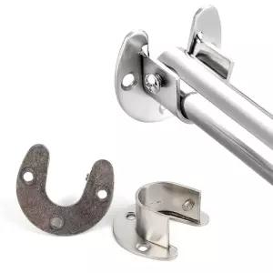 옷걸이봉 압축봉 스텐 봉받침 소켓 홀더 32mm