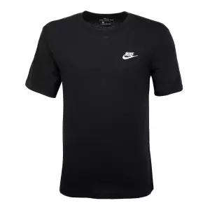 나이키 클럽 숏슬리브 티 AR4999013로고반팔 심플 레져 헬스복 츄리닝 라운드 남성블랙 스포츠 운동 편한