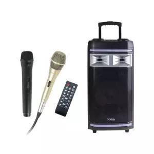 이동식 앰프 스피커 마이크 세트 유 무선 2대 coms