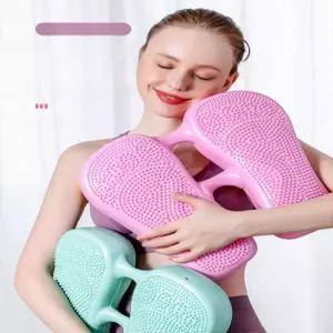 고무 에어풋 스텝퍼 지압 제자리 걸음 무소음 유산소 홈트 실내