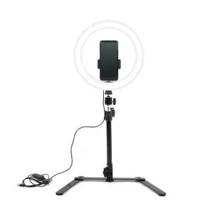 led 링 라이트 카메라 사진 동영상 개인방송 보조장 coms