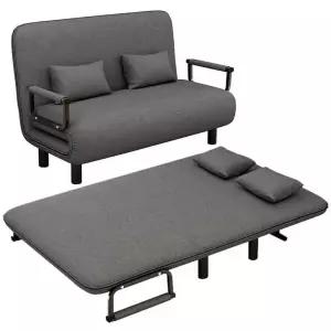 접이식 소파침대 좌식 패브릭 2인용 각도조절 거실