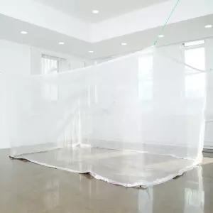 화이트 사각모기장 왕별대 6-7인 침실 캠핑 자취방 가정용 침대 여름용품 형모