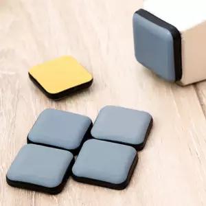 사각 발캡 가구패드 바닥긁힘방지 의자커버 25mm 20p식탁 테프론 소리 20P 양면테이프 층간소음