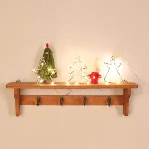 Jdt LED 천사 트리 별 장식전구 10cm X마스 LED크리스 크리스인테리어 크리스조명 용전구 건전지