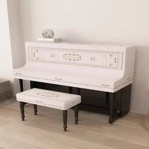 피아노 덮개 의자 커버 스툴 세트