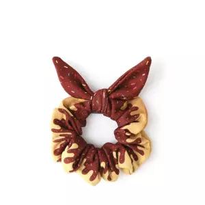 (SCRUNCHIE-CHOCO DONUT) 여성 스포츠 초코도넛 크런치머리고무줄 고무줄끈 밴드 긴묶기 헤어 예쁜 포니테