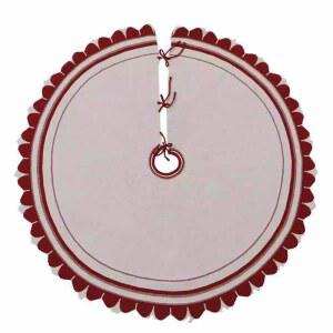 크리스마스 장식 트리 스커트 48인치 수술 3D 니트 밑단 장식포