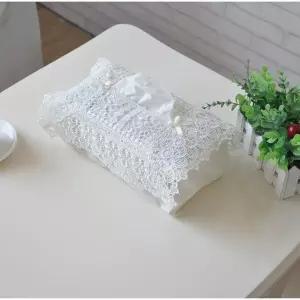 자수티슈커버 레이스 인테리어 화장지두루마리휴지걸이 케이스 면커버 TISSUE 폭탄 센스있는집들이선물