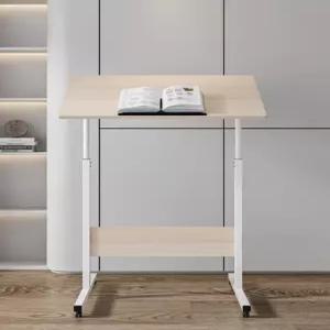 학교 스탠딩 책상 학원용 이동식 강의실 조절 높낮이 교실 강의