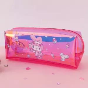 마이멜로디 홀로그램 스퀘어 파우치치 화장품치 치주머니 치가방 악세사리치 뷰티치 파우치 사각치 소품치