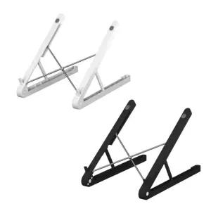 다용도 6단 접이식 노트북 거치대 휴대용 받침대모니터 스탠드 미니 테이블 컴퓨터 책상 용스탠드 사무실