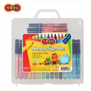 동아 토루 논드라이 36색 사인펜 (케이스)싸인 칠펜 꾸미기 기싸인 미술 싸인 컬러 싸인세트