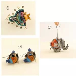 양철 물고기 부엉이 코끼리 홀더티라이트소품 받침 캔들더 주물워머 촛대 장식 홈데코 장식품