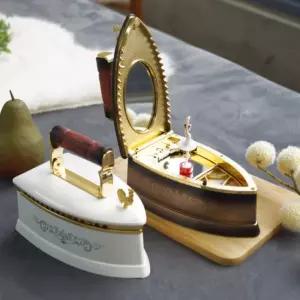 발레리나 다리미 오르골 (2color)장식용 인테리어 집들이선물 선물용 예쁜 모형