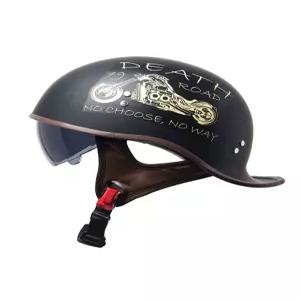 반모 스쿠터용 여성용 오픈페이스 클래식 남녀공용 인터콤