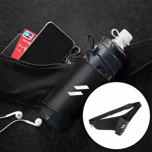 보틀 물병 물통 힙색 허리쌕 (5X2.54CM) 길이조절형등산 러닝 플립벨트 런닝가방 골프 미니 러닝백 조깅 허