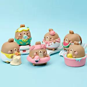 몰랑이 랜덤 피규어 (이의 여름휴가 2탄)장식용어 인테리어어 캐릭터모형 이모형 용모형 규어 모형어 캐릭