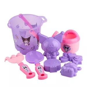 산리오 쿠로미 통 모래놀이장난감 목욕 완구 물장난감 물이 해변물 소꿉 세트