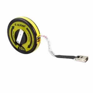 스포츠 줄자 10M 육상 길이측정 스트랩수동자 휴대용 워킹미터 작업 공구 용공구 스트랩 측정용 거리 이측