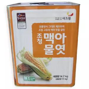 이츠웰 조청맥아물엿 15Kg 1개조리용 음식용 조림 무침 대용량 업소용 조미료 급식용 요리용