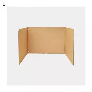 공부집중칸막이 기본형간편한 가벼운 페이퍼 독서실 다용도 파티션 종이 박스 조립형