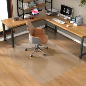 하드우드 바닥용 MESHDO 사무실 의자 매트 하드 48인치 X 60인치 책상 가정용 PVC 투명 바닥 보호대 및 -