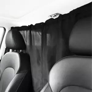 차량용 커튼 가리개 자동차 뒷자석 커텐뒤좌석 가림막 용내부 용가리개 햇빛 블랙 분리 승용차 용품 암막