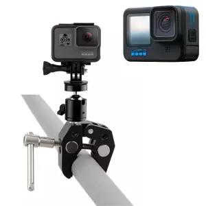 고프로 11 블랙 호환 볼헤드 집게 거치대 영상 마운트액션캠 액션 소품 마운트 흡착 클램프 고정