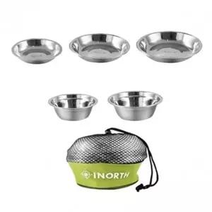 (옵션 식기세트 21P)키친아트 캠핑 식기세트 캠핑 스텐 접시 그릇세트 21p