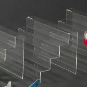 절곡형진열대(4단)200 DP0404 4415매장 아크릴 소품 악세사리 선반 인테리어 간이 상품 반대