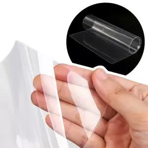 투명테이블매트 A4 5P 얇은 PVC 연질 책상데스크패드 보호 찍힘