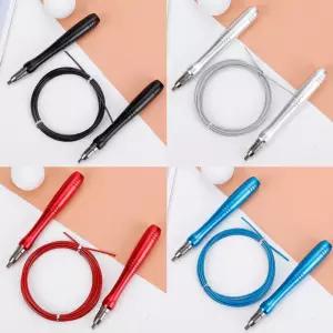 빠른 회전 더블어더 줄 길이 조절 스피드 줄넘기 헬스 베어링 LCD 발줄넘기 어린이 성인 어린이용 발목 선