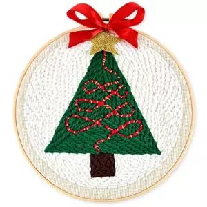 자수 콕콕 - 트리실 패키지 취미 만들기